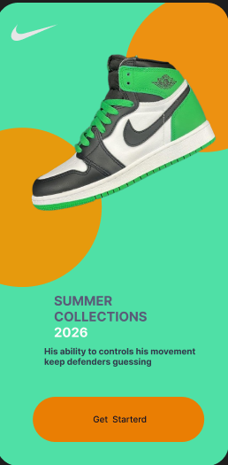 Product promo UI design